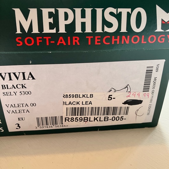 Mephisto Black Patent leather Ankle Boots Sz.5 - Picture 7 of 7